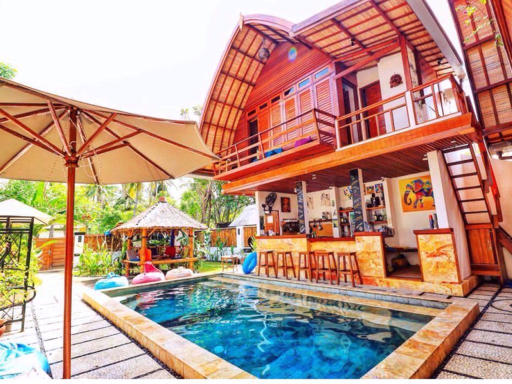 Готель Gili T Sugar Shack Гілі-Траванган Екстер'єр фото